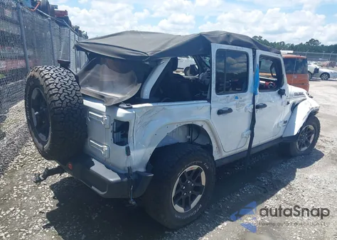 2022 Jeep Wrangler Unlimited Rubicon 4X4 z USA, uszkodzony, nr VIN 1C4HJXFN4NW123610